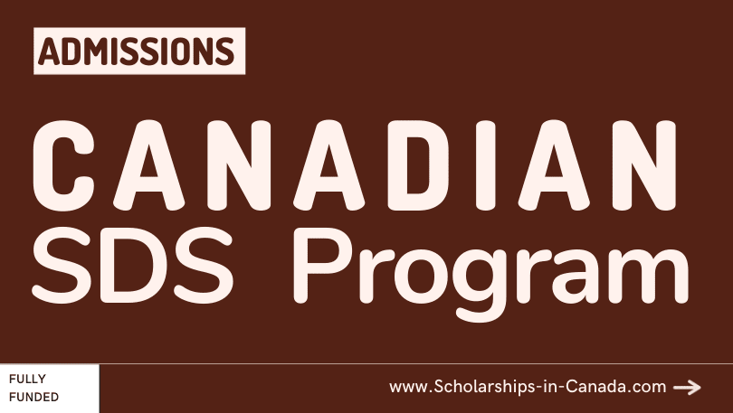 Canadian Student Direct Stream (SDS) Admissions Open 2023 - Canadian Fast Track Admissions Portal