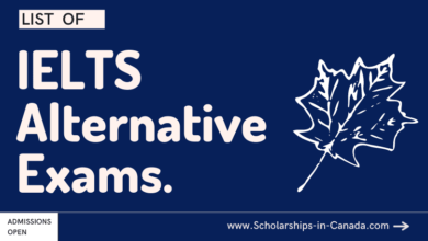 IELTS Alternative Exams Accepted for Admissions in Canada
