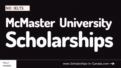 McMaster University Scholarships Without IELTS