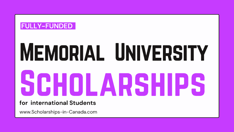 Memorial University of Newfoundland Scholarships