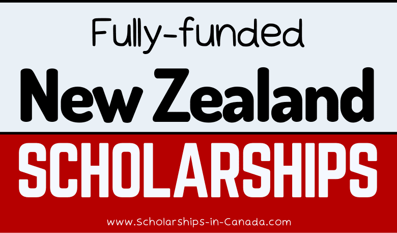 Government of New Zealand Full Funded Scholarships