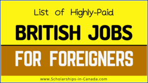 Highest Paying British Jobs with Salaries & Required Qualifications