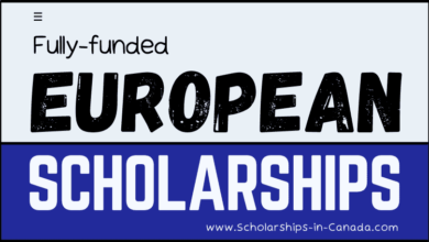 European Governments Scholarships