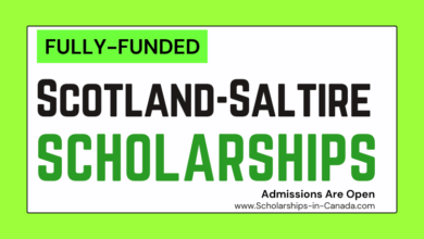 Scotland Saltire Scholarships 2023-2024 - Spring 2023 Intake