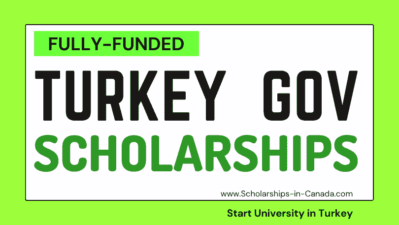 Turkey Government Scholarships 2023-2024 for International Students