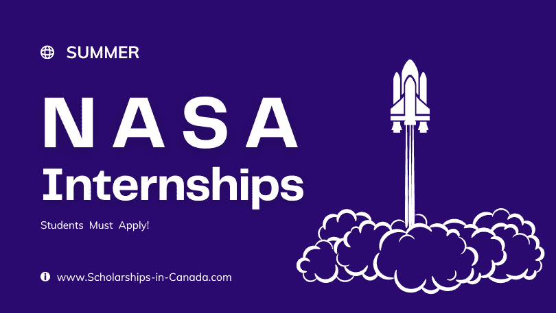 NASA Summer Internships 2023 for Students