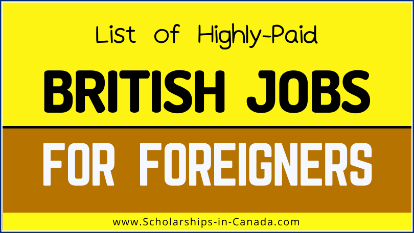 High Paying British Jobs 2023 (Salaries & Qualifications Requirement)